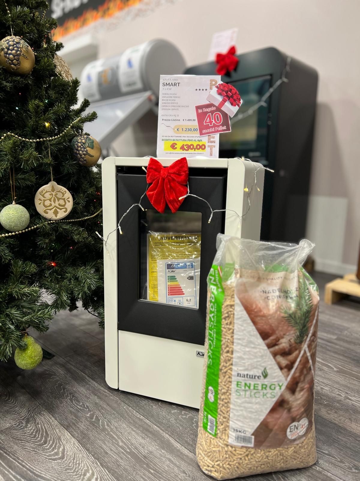 Stufa a pellet SMART 7,1 kW 